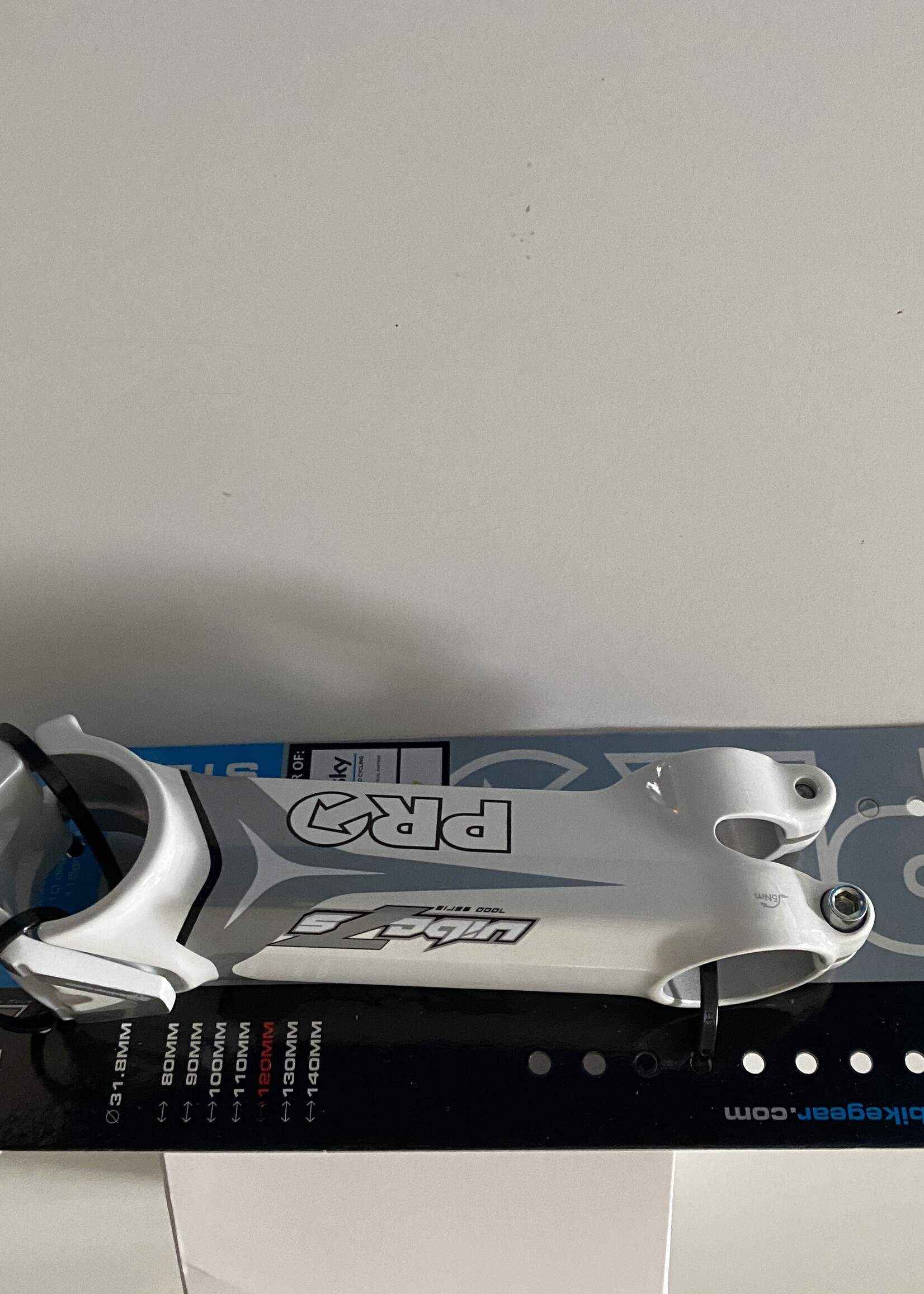 PRO Pro Vibe 7S Stuurpen Wit 120 mm Stem