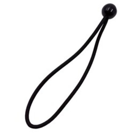 Accessoires Schwarzer Spanner mit Kugel 6mm x 25cm