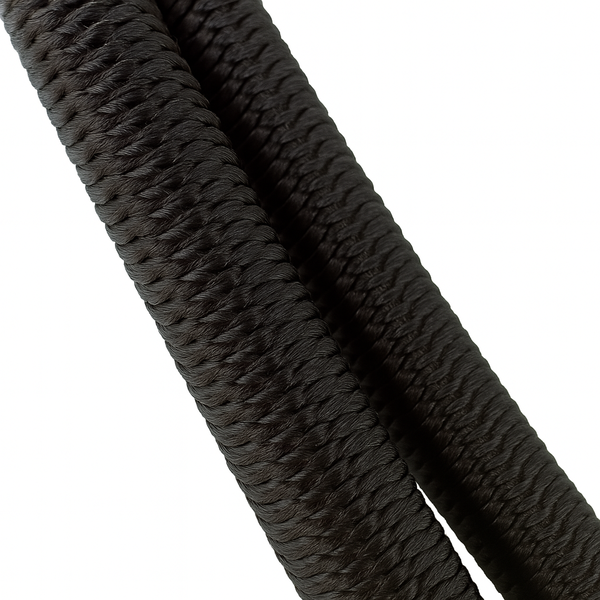 Schwarzer Spanner mit Kugel 6mm x 25cm – Elastisches Seil