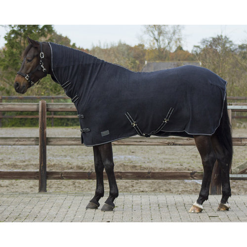 QHP Deken fleece Basic hals&singels QHP Deken fleece Basic hals&singels