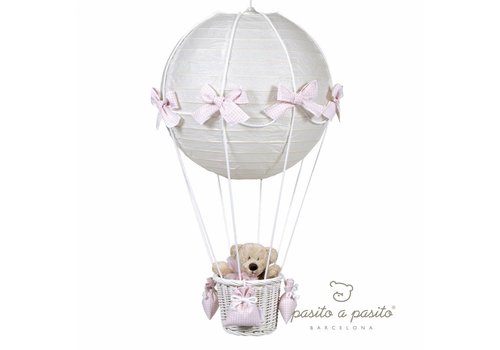  Pasito a Pasito Luchtballon lamp - roze 