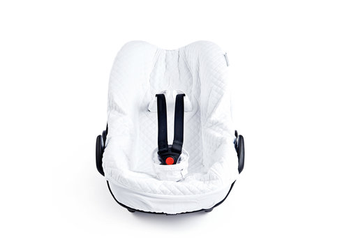  Théophile & Patachou White Hoes voor Maxi-Cosi Pebble - Popeline 