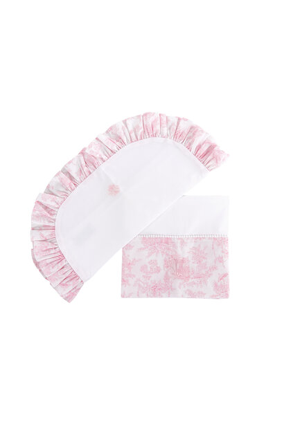 Sweet Pink Wieglaken + sloop