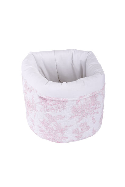 Sweet Pink Verzorgingsmand rond - Gewatteerd