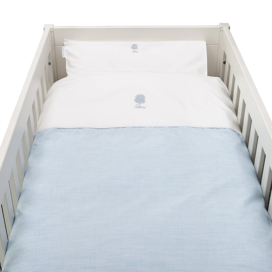 Sweet Blue Donsovertrek bed 100x135cm  + sloop-1