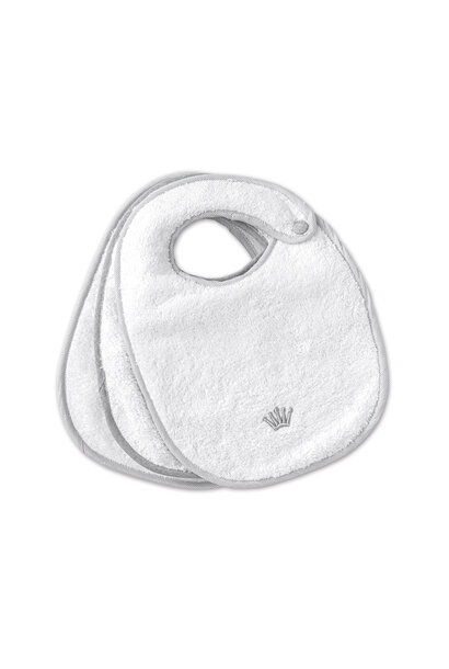 Set van 3 slabbetjes - Essentials Grey