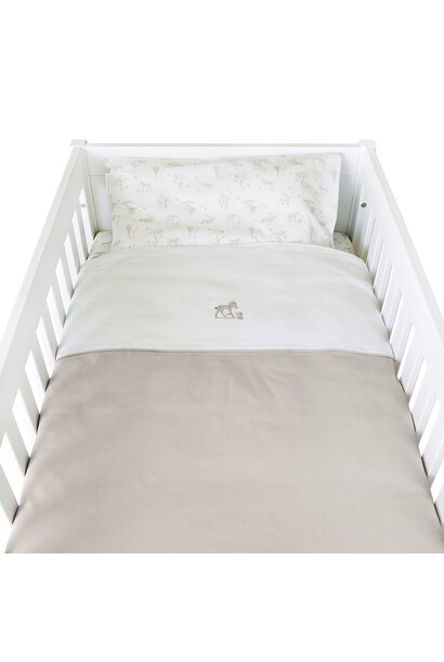 Safari donsovertrek bed 100x135cm  + sloop