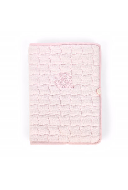 Cotton Pink hoes geboorteboekje - gewatteerd
