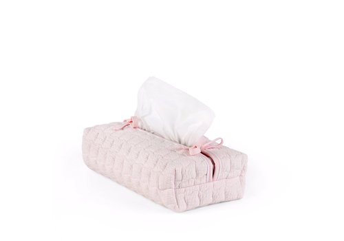  Théophile & Patachou Cotton Pink hoes voor kleenex-doos - gewafeld 