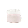 Théophile & Patachou Cotton Pink verzorgingsmand rond - gewafeld