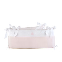 Cotton Pink bedbeschermer 70cm - gewafeld (70x70x70cm) H:32cm