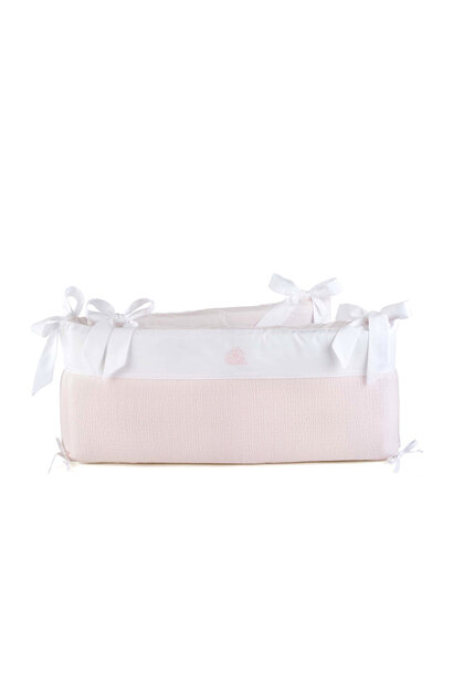 Cotton Pink bedbeschermer 70cm - gewafeld (70x70x70cm) H:32cm