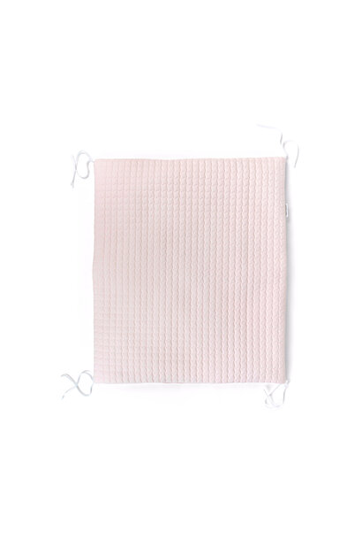 Cotton Pink boxkleed - gewatteerd