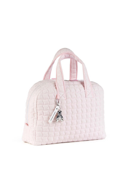 Cotton Pink reis-toilettas - gewatteerd