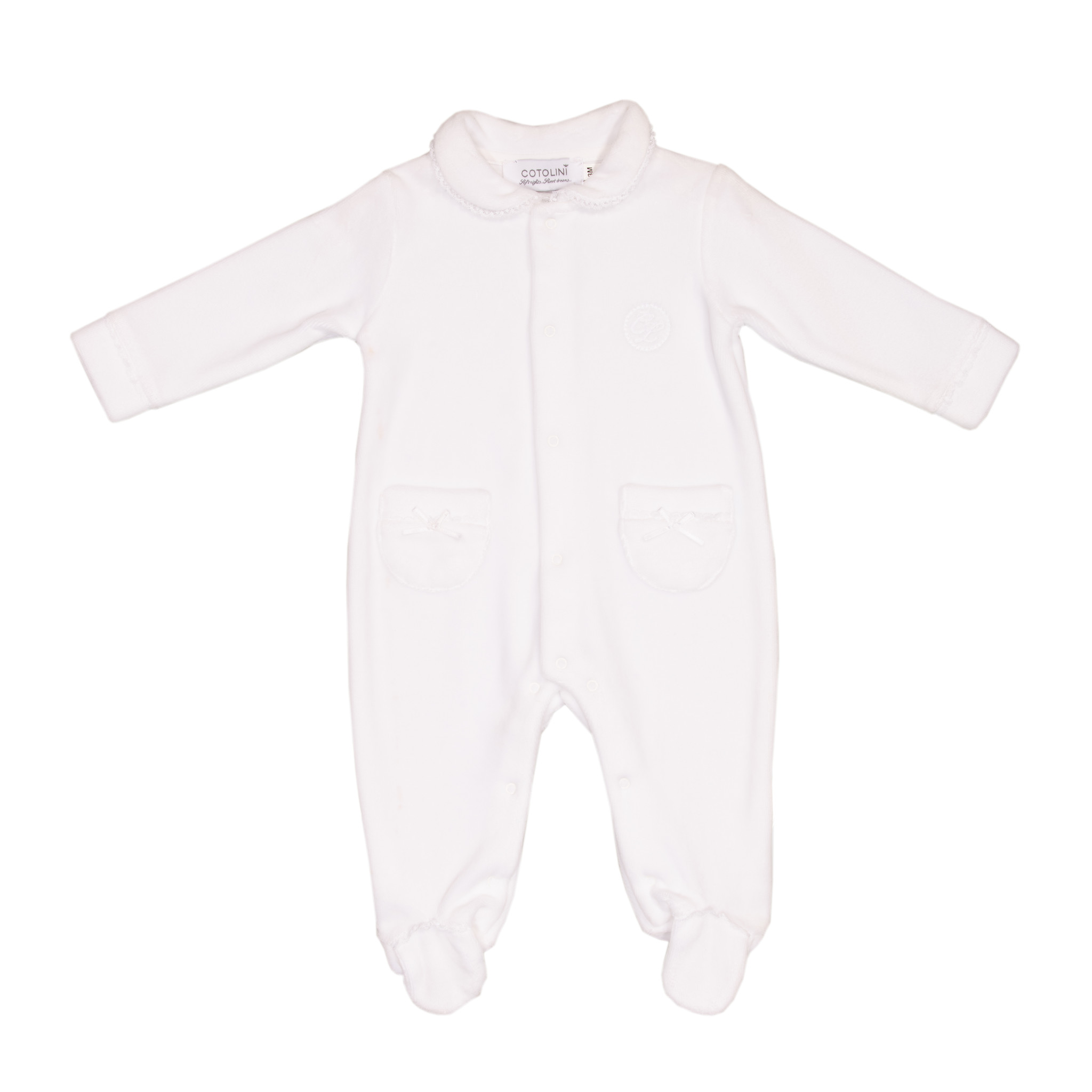 boxpakje velours met kanten biesje - wit-3