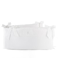 Cotton White Bedbeschermer 70cm - Gewafeld (70x70x70cm) H:32cm