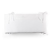 Théophile & Patachou Cotton White Bedbeschermer 60cm - Gewafeld (60x60x60cm) H:32cm