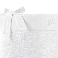 thumb-Cotton White Bedbeschermer 60cm - Gewafeld (60x60x60cm) H:32cm-3