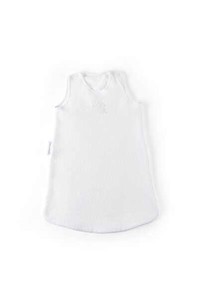 Cotton White Zomer Slaapzak 60cm - Gewafeld