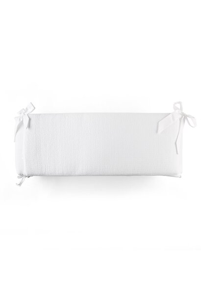 Cotton White Parkbeschermer - Gewafeld