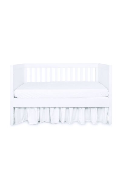Cotton White Bedrok 70x140cm - Katoen