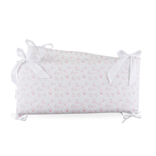  Théophile & Patachou Pink Flower bedbeschermer 70cm - bedrukt (70x70x70cm) H:32cm 