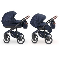 thumb-Atlanta Classic Edition kinderwagen - Blauw-2