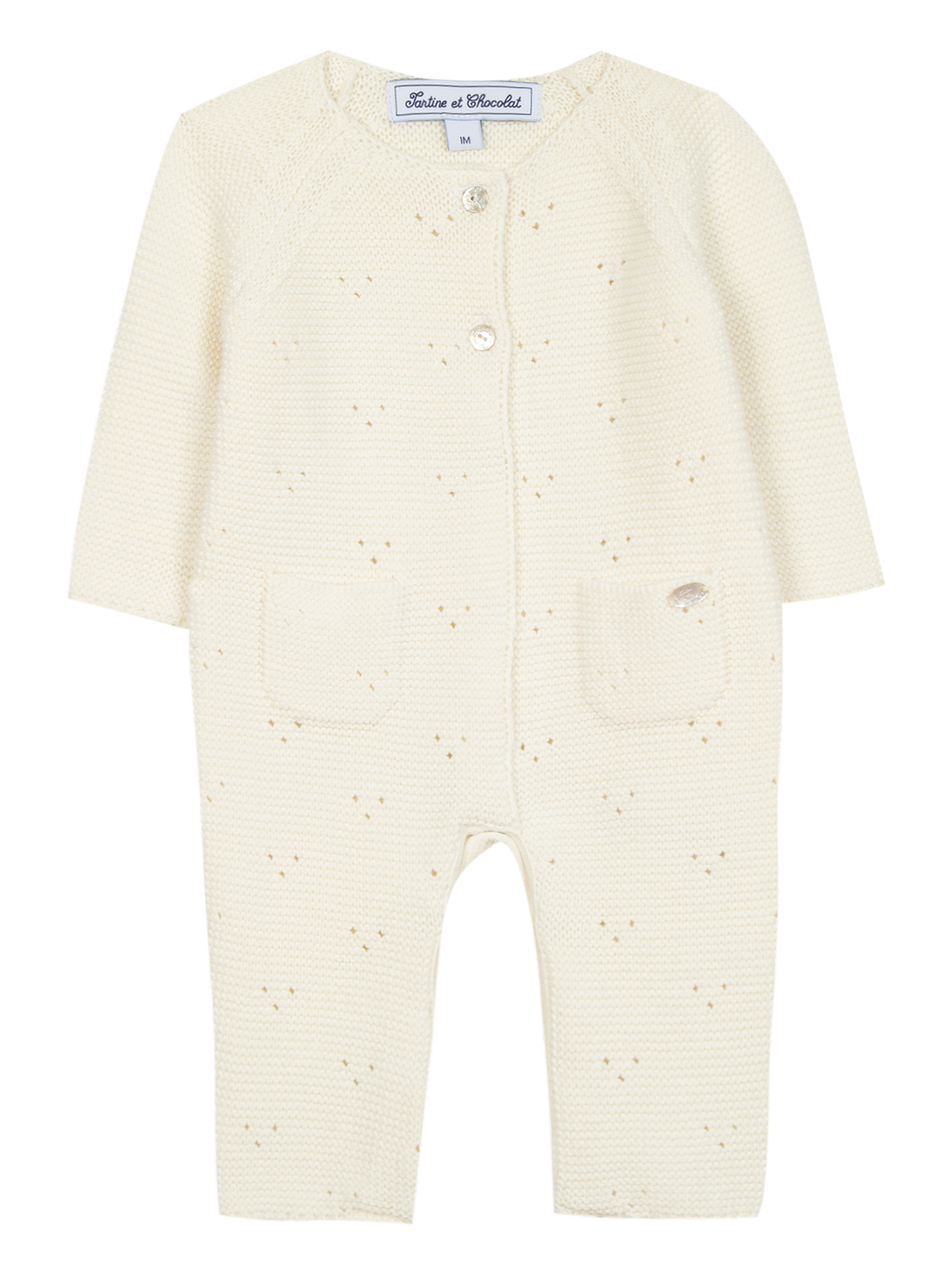 babypakje katoen met kasjmier - ivoor-1