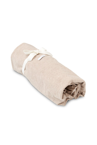 Hoeslaken ledikant 70x140 cm - Essentials Beige