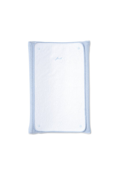 Hoes waskussen met badstof handdoek - Essentials Azzuro Blue