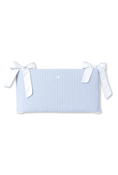 Bedbeschermer 70cm - Essentials Azzuro Blue