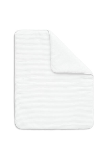 Boxkleed omkeerbaar met ecobont - Essentials White