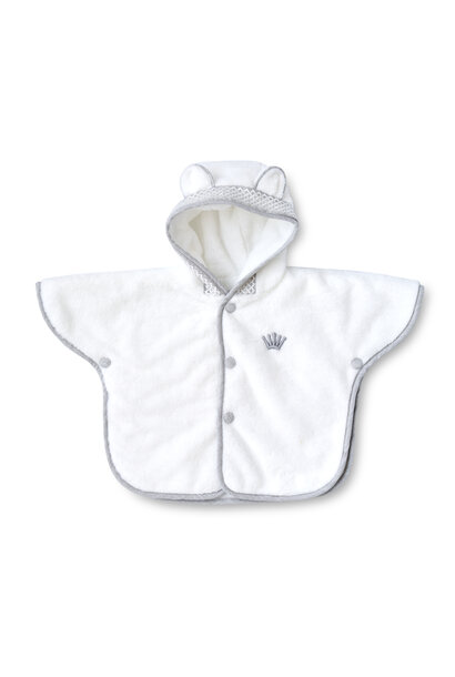 Badcape poncho - Crystal Grey