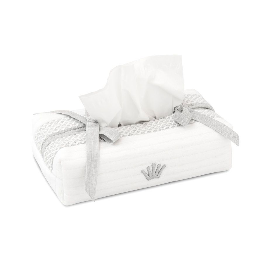 Hoes voor tissues - Crystal Grey-1