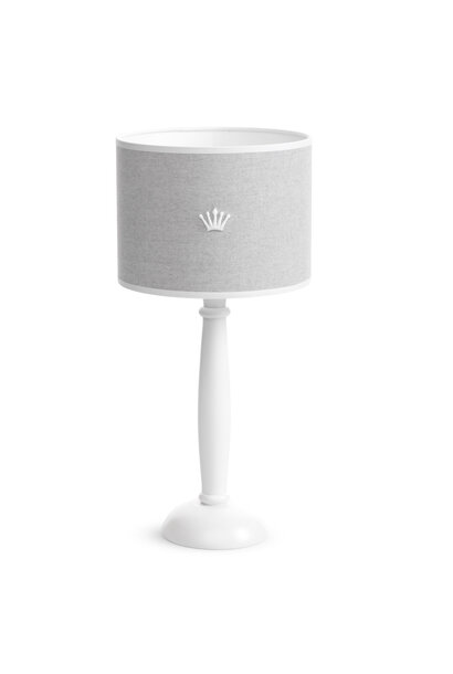 Lamp met kap - Crystal Grey