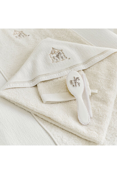 Carrousel Kaphanddoek + washandje