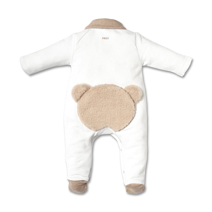 boxpak met teddy - wit/beige-1