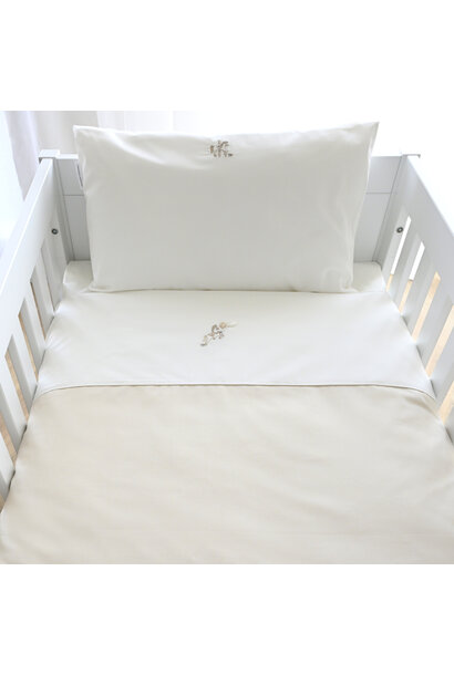 Carrousel Donsovertrek bed katoen 100x135cm  + sloop