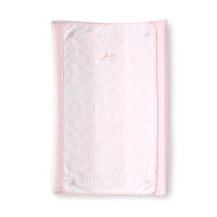 aankleedkussenhoes met afneembare badstof onderligger - Crystal Pink