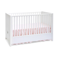 Bedrok 70x140cm - Crystal Pink