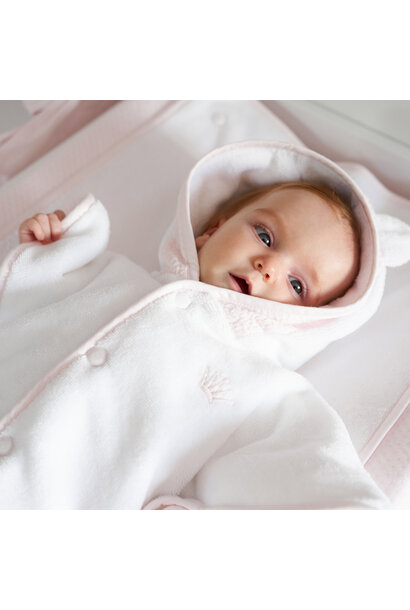 Badcape poncho - Crystal Pink