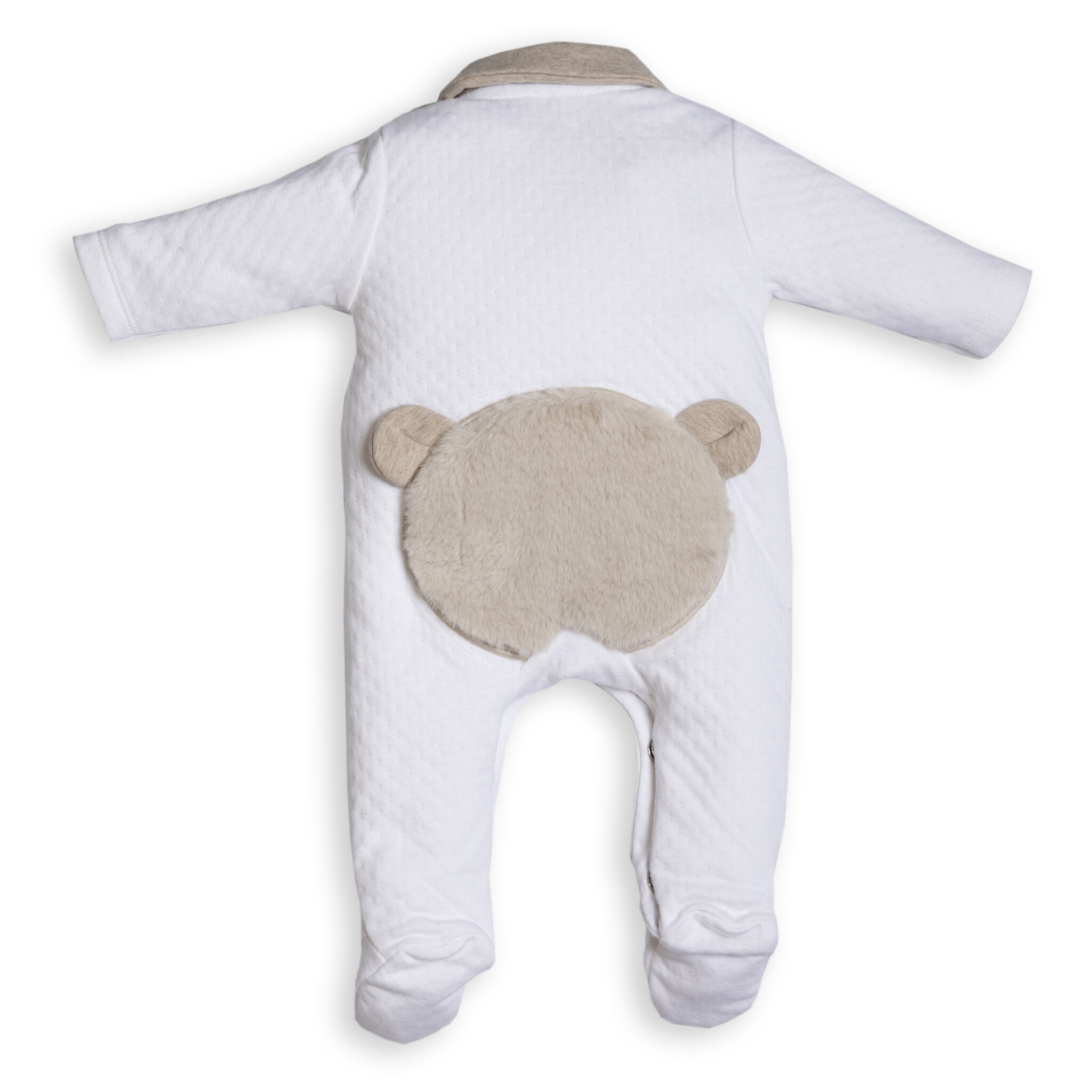 boxpakje katoen met beer - beige-2