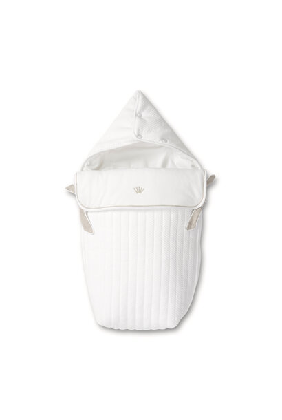 voetenzak voor reiswieg - White