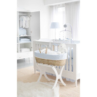 thumb-Sweet Blue Rieten reiswieg + Aankleding-2