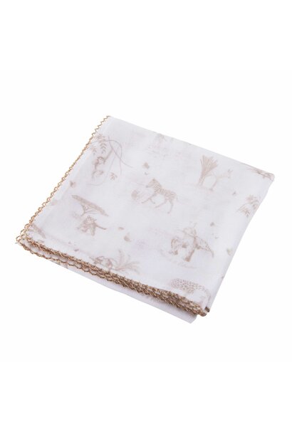 Safari Gedrukte Tetradoek