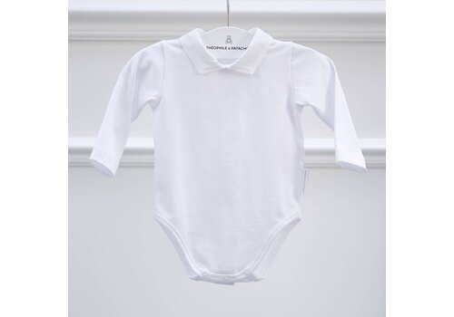  Théophile & Patachou Body polo kraag - Wit 