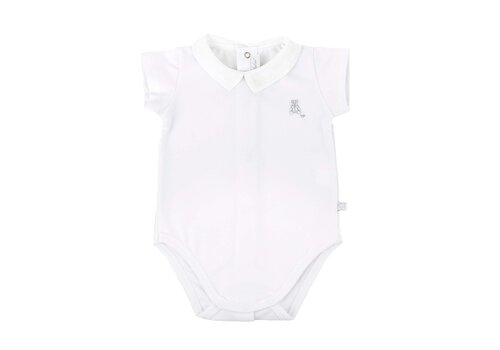  Théophile & Patachou Body kraag polo korte mouwen -  Wit 
