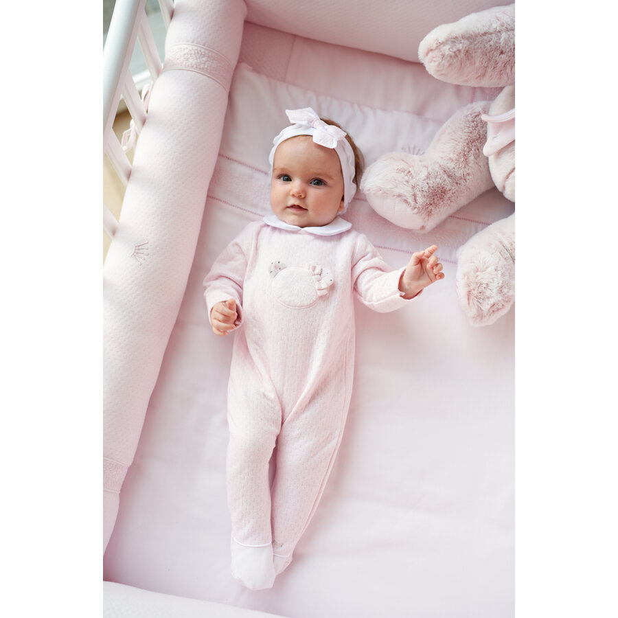 Donsovertrek met sloop voor box - Crystal Pink-2