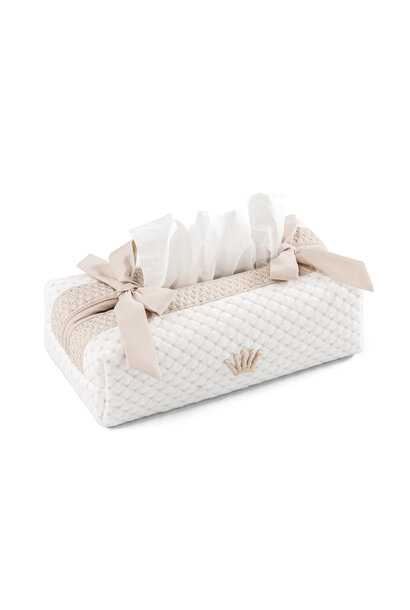 Silent Sands Hoes voor kleenex wit/beige