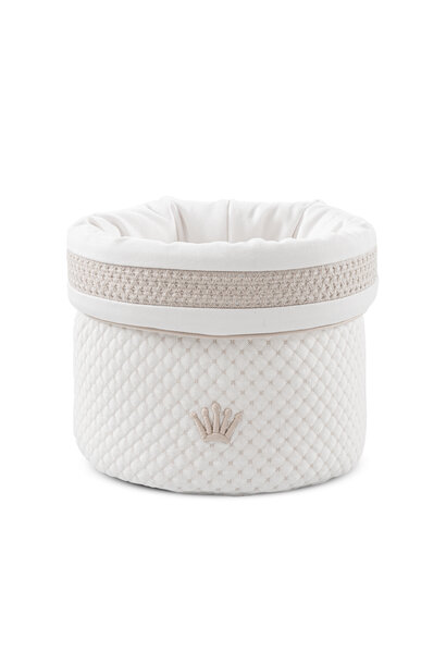 Silent Sands verzorgingsmand wit/beige